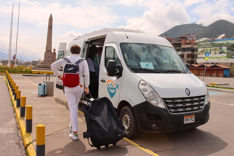 From Poroy Train Station: Transfer to Cusco