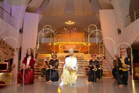 Hammamet: Sheherazade Dinner Show with Hotel Pickup