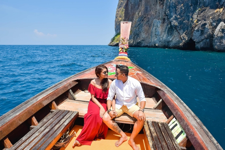 Racha-eilanden privérondvaart met longtailboot vanuit Phuket4 uur (1-6 personen)