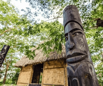 NADI : Village culturel des Fidji avec bain de boue et source thermale de Tifajek