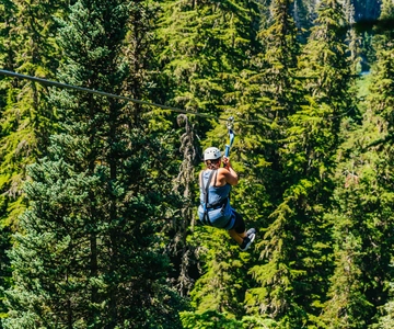 Whistler: Ziplining-oplevelse