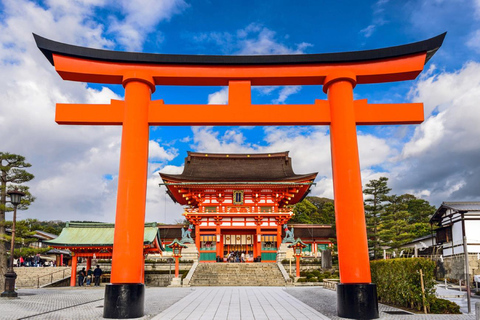 Kyoto: 3 patrimoni dell&#039;umanità UNESCO e tour di 1 giorno di Fushimi Inari