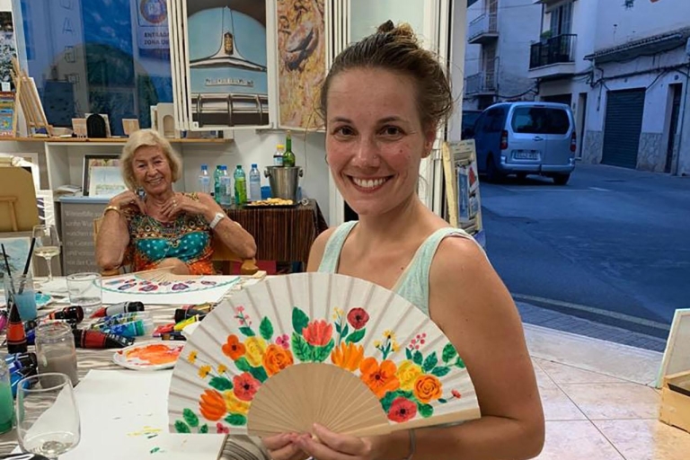 Mallorca/Porto Cristo: Design your own Spanish hand fan