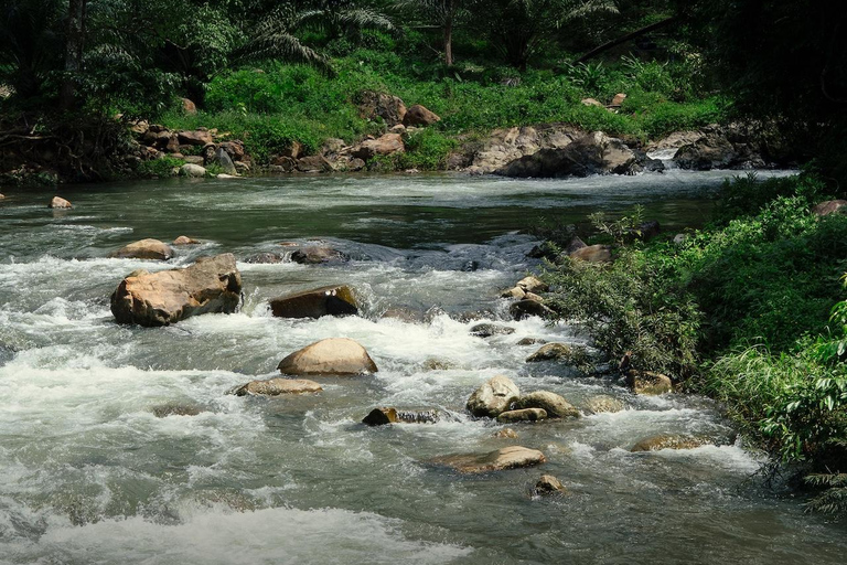From Khao Lak: ATV & Rafting with Waterfall and Temple Visit From Khao Lak: Rafting 9 km. + ATV + Waterfall + Temple