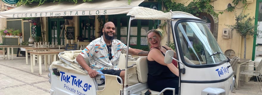 Malia : circuit en tuk-tuk avec raki et miel, sur les traces de Sissi