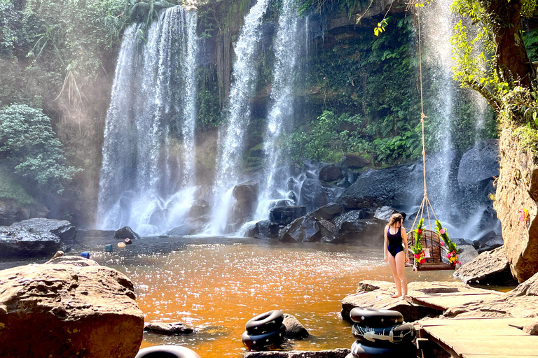 Koh Ker, Kulen vattenfall och Beng Mealea från Siem Reap