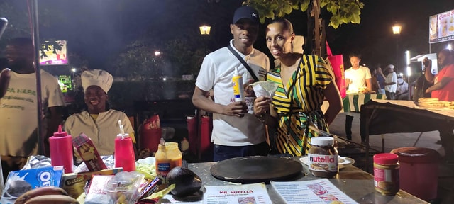 Zanzibar: Night food market in forodhani with Local Guide