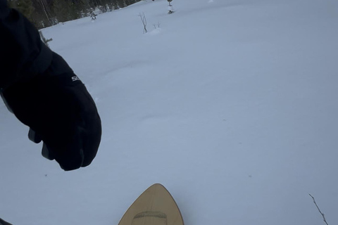 Rovaniemi: Snow Surfing Experience with Hotel Pickup