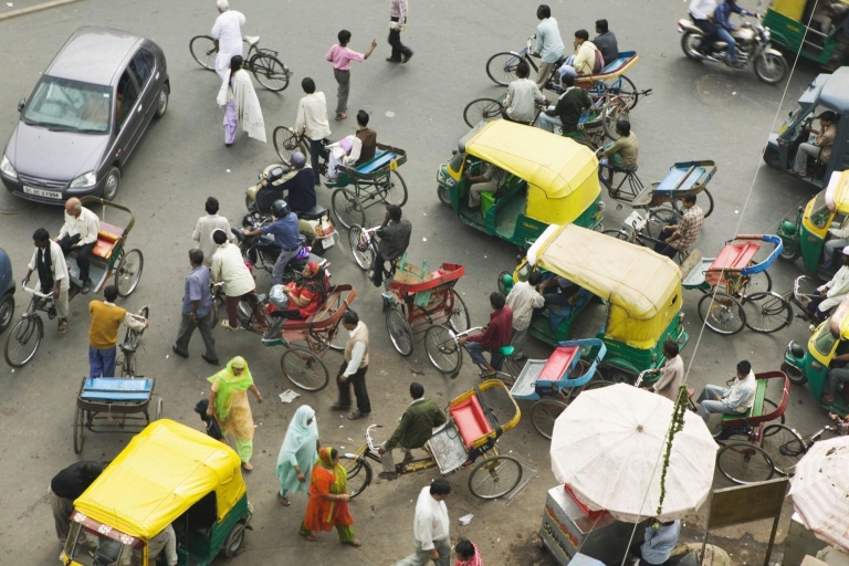 Old Delhi: Guided Chandni Chowk, Food Tasting & Tuk Tuk Tour Car with Driver, Tour Guide & tuk tuk ride