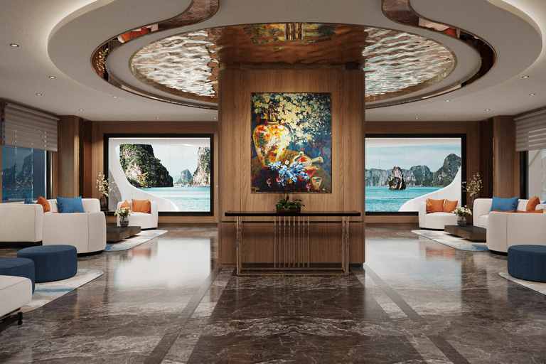 Ha Long 6★ Kreuzfahrt: 2-tägige Tour zur Titop-Insel und zur Sung Sot-Höhle