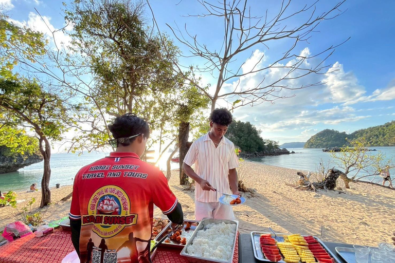 Krabi: James Bond Island Sunset with BBQ Dinner + Plankton Joint Tour: Include National Park Fees