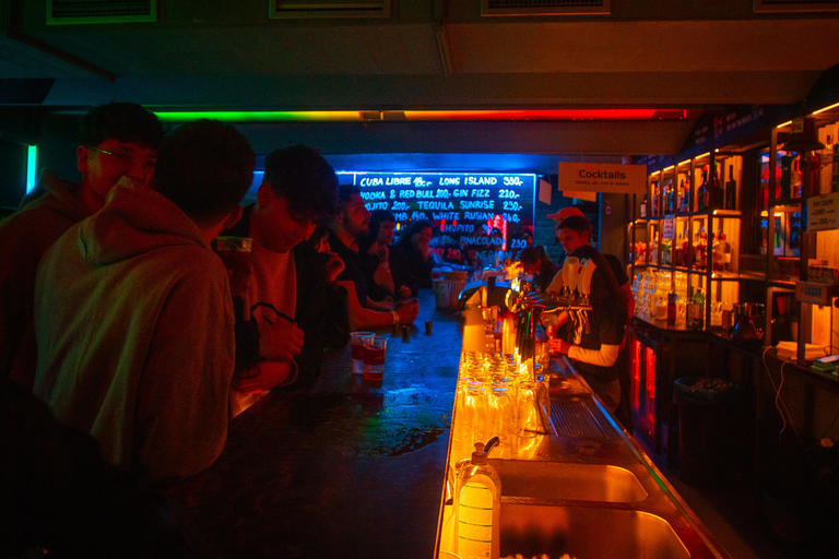 Prague: Pub Crawl with Karlovy Lazne Entry and shots