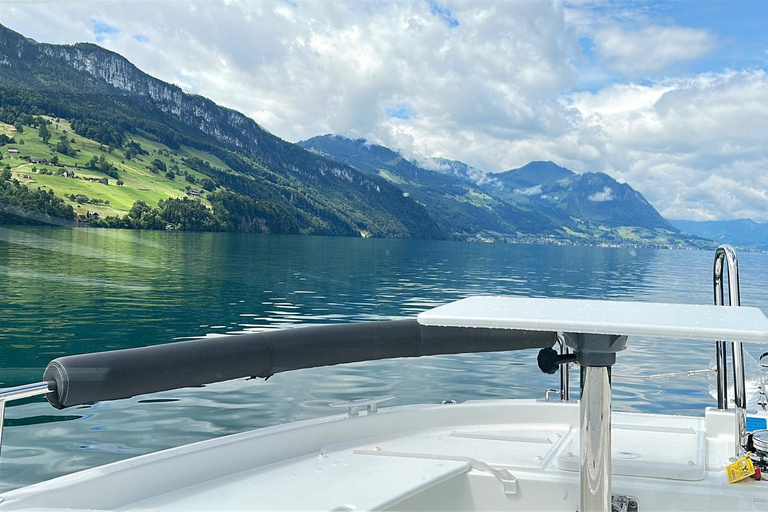 Lake Lucerne: Private Luxury Boat Cruise