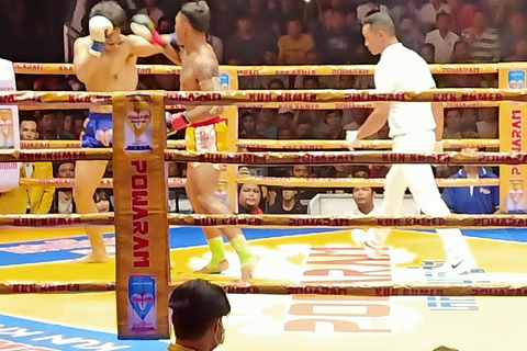 Regardez la boxe traditionnelle khmère en direct à Phnom Penh