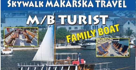 Schwimmkreuzfahrt in Makarska