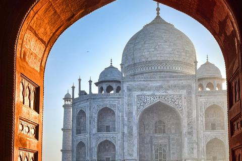 Taj Mahal Sunrise - Agra Fort Tour from New Delhi by Car Tour with (Professional Tour Escort Only)