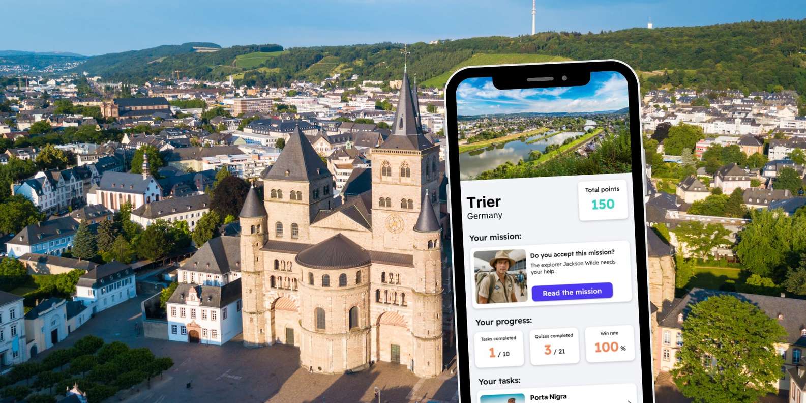 Trier: игра и экскурсия по городу на вашем телефоне | GetYourGuide