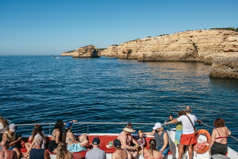 Algarve: viaje de 3 h en barco por costa y cuevas
