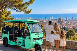 Barcelona: Familienfreundliche Tuk-Tuk-Tour mit Fahrer