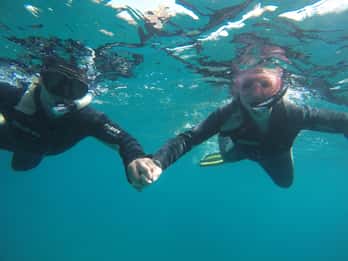 Snorkeling dalla barca