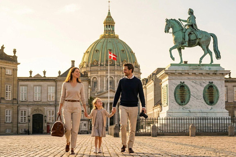 Copenhagen: Private Royal Landmarks & City Highlights Tour Half day private tour (sedan)