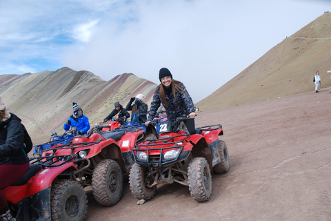 From Cusco: Vinicunca Rainbow Mountain ATV Tour with Meals Private Tour