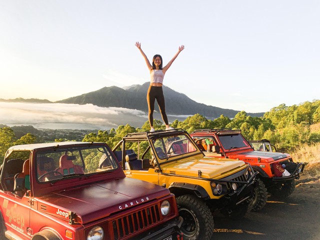 Visit South Bali Mount Batur Sunrise 4x4 Jeep Tour in Bali