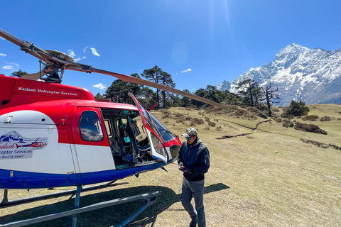 Prywatna wycieczka helikopterem na Everest z lądowaniem w Kalapatthar