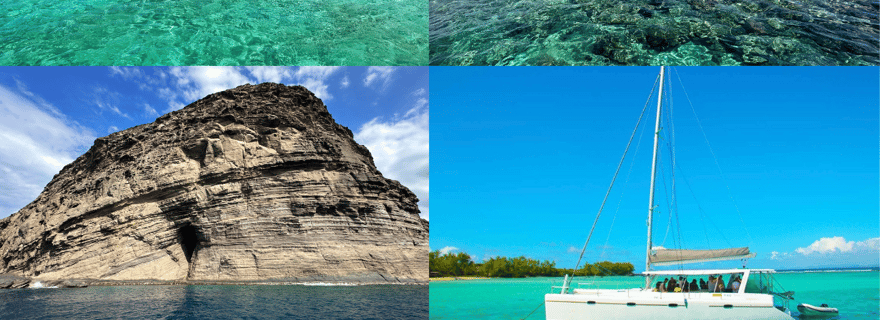 Île Maurice : croisière en catamaran vers les 3 îles du nord avec barbecue