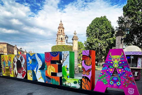 Von Mexiko-Stadt und Puebla: PURO MEXICANO (8 STÄDTE) 10 TAGEVON CDMX: Queretaro, Guanajuato, Guadalajara, Michoacan, Puebla, Oaxaca