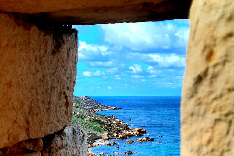 Gozo avtäckt: Guidad vandring med bouldering