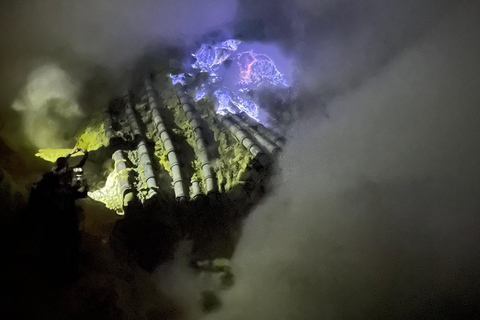 Banyuwangi : Escursione sul monte Ijen e tour guidato del lago panoramico