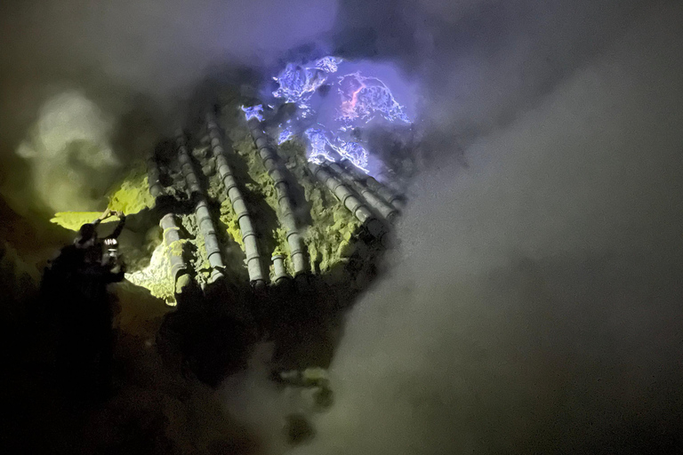 Banyuwangi : Escursione sul monte Ijen e tour guidato del lago panoramico