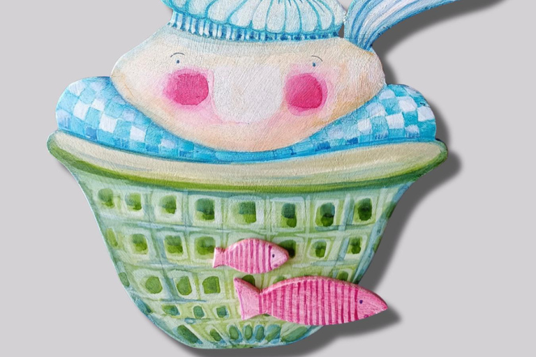 جنوة: الرسم على الخشب