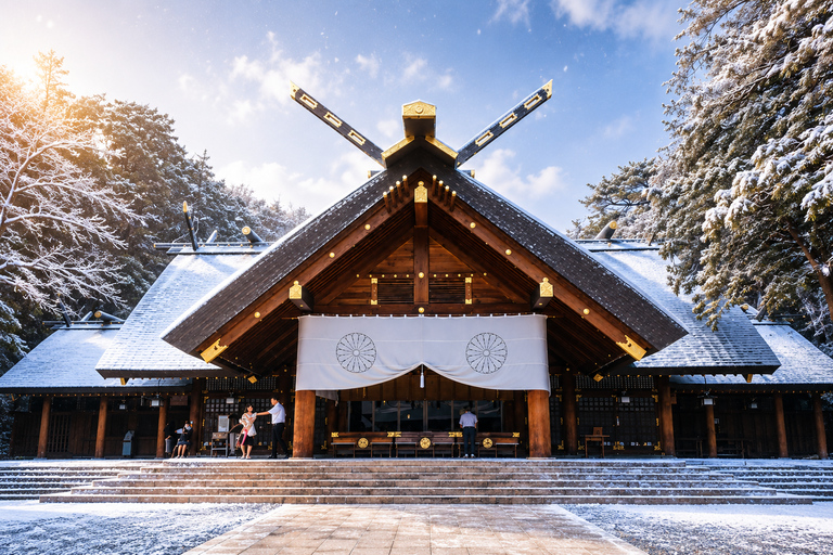 Hokkaido: Hill of the Buddha&Otaru, Mount Tengu Day Trip