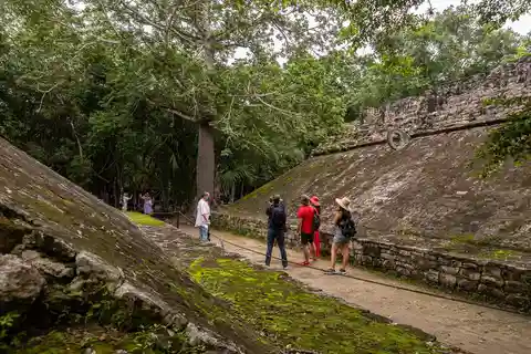 Cancun/Costa Mujeres : Visite privée de Coba dans la matinée