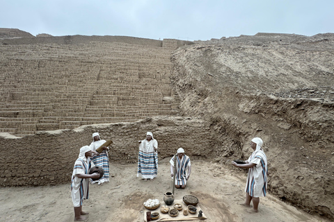 Culture in Lima: Huaca Pucllana and the Historic Center with Catacombs Huaca + Catacombs