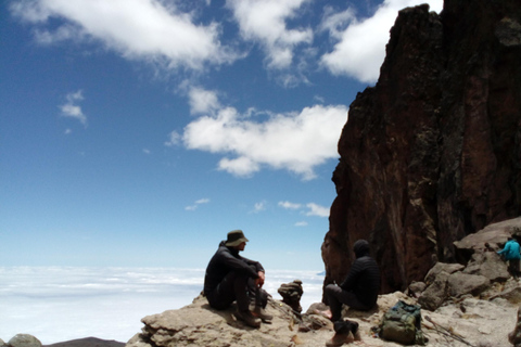 7 giorni di arrampicata di lusso sulla via lemosho del kilimanjaro