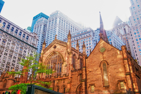Downtown New York Highlights Private Walking Tour 4-hour: Downtown, Trinity Church & One World Observatory