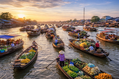 Mekong Delta 3D2N: Floating Market - Chau Doc - Phnom Penh Group Tour