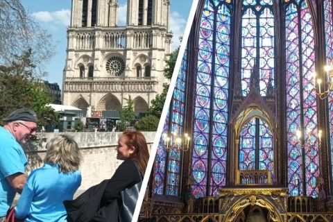 Paryż: Notre Dame, Ile de la Cité Tour i Sainte Chapelle