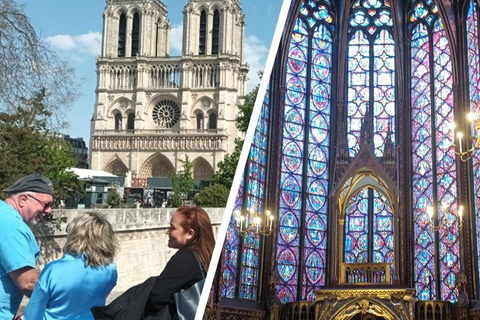 Paryż: Zwiedzanie Notre Dame i Ile de la Cité z Sainte Chapelle