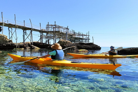 Costa dei Trabocchi: "Il Cavalluccio" sea kayak excursion Trabocchi Coast: sea kayak excursion "The Little Horse"