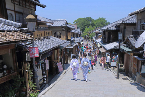 Kyoto: 3 UNESCO World Heritage &amp; Fushimi Inari 1 day tour