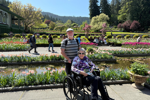 Von Vancouver aus: Privater Tagesausflug nach Victoria und zu den Butchart Gardens
