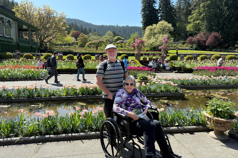 Von Vancouver aus: Privater Tagesausflug nach Victoria und zu den Butchart Gardens