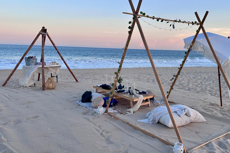 Luksusowy piknik nad morzem w Los Cabos