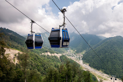 Gabala: Tufandag Cable Car, Nohur Lake & Waterfall day trip