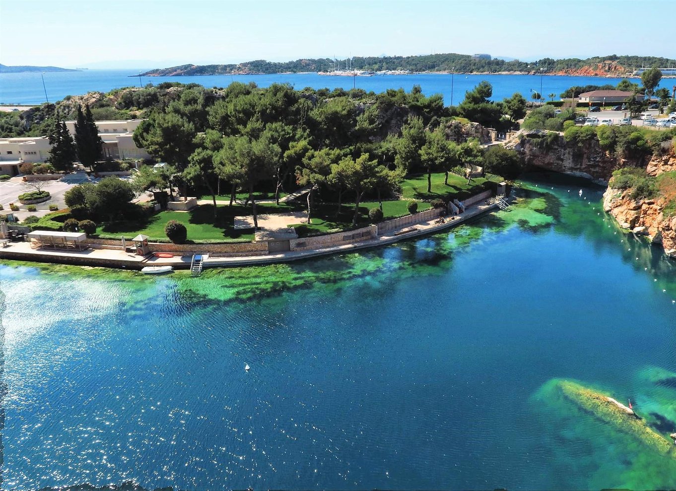 Athens riviera: Dagstur til Poseidon-templet og Vouliagmeni-søen