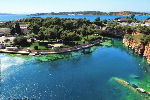 Riviera di Atene: Tour di un giorno del Tempio di Poseidone e del Lago di VouliagmeniRiviera di Atene: Tour di un giorno del Tempio di Poseidone e del lago di Vouliagmeni